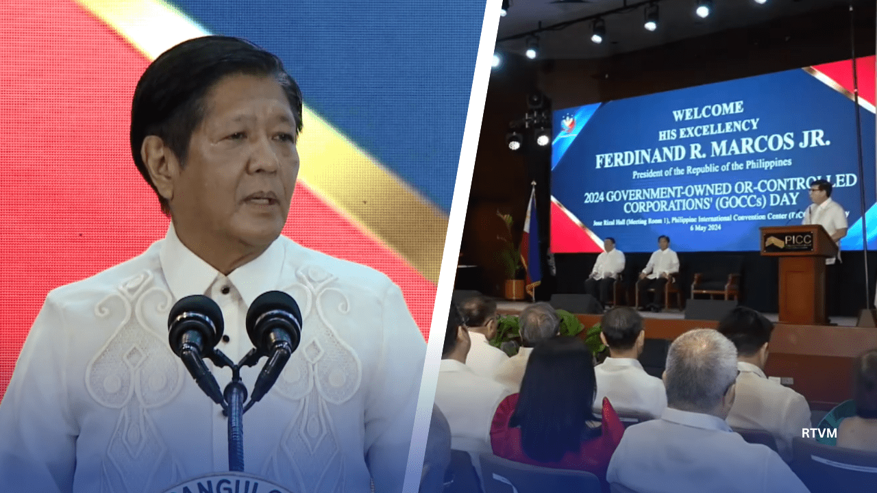 Pbbm Pinangunahan Ang Ceremonial Turn Over Ng Dividends Ng Goccs