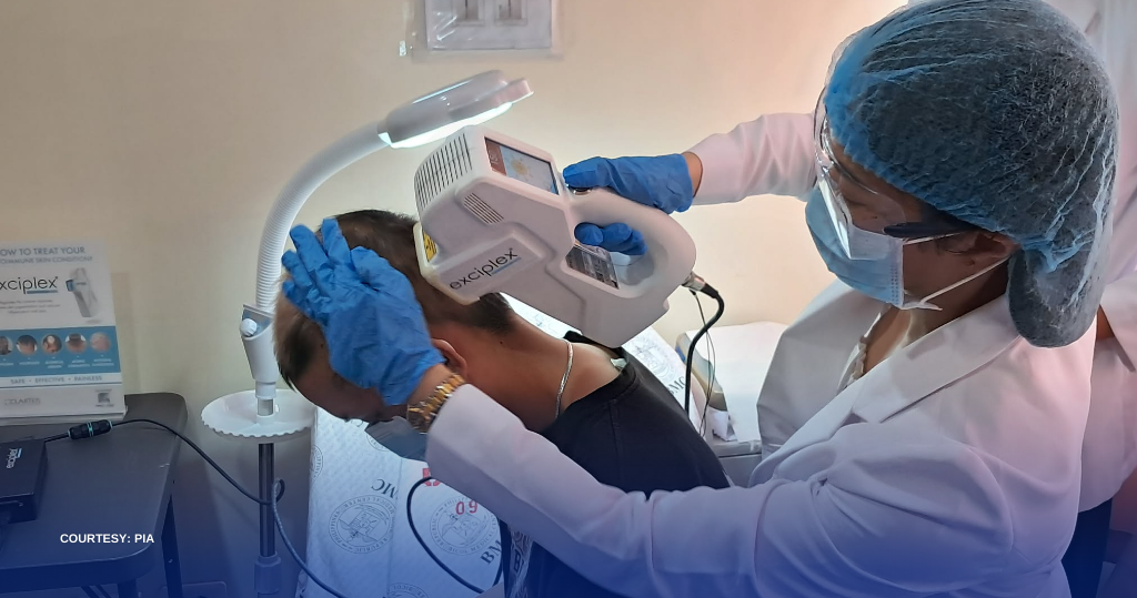 BICOL MEDICAL CENTER, INILUNSAD ANG ‘EXCIMER LASER’ PARA SA MALALANG SAKIT SA BALAT