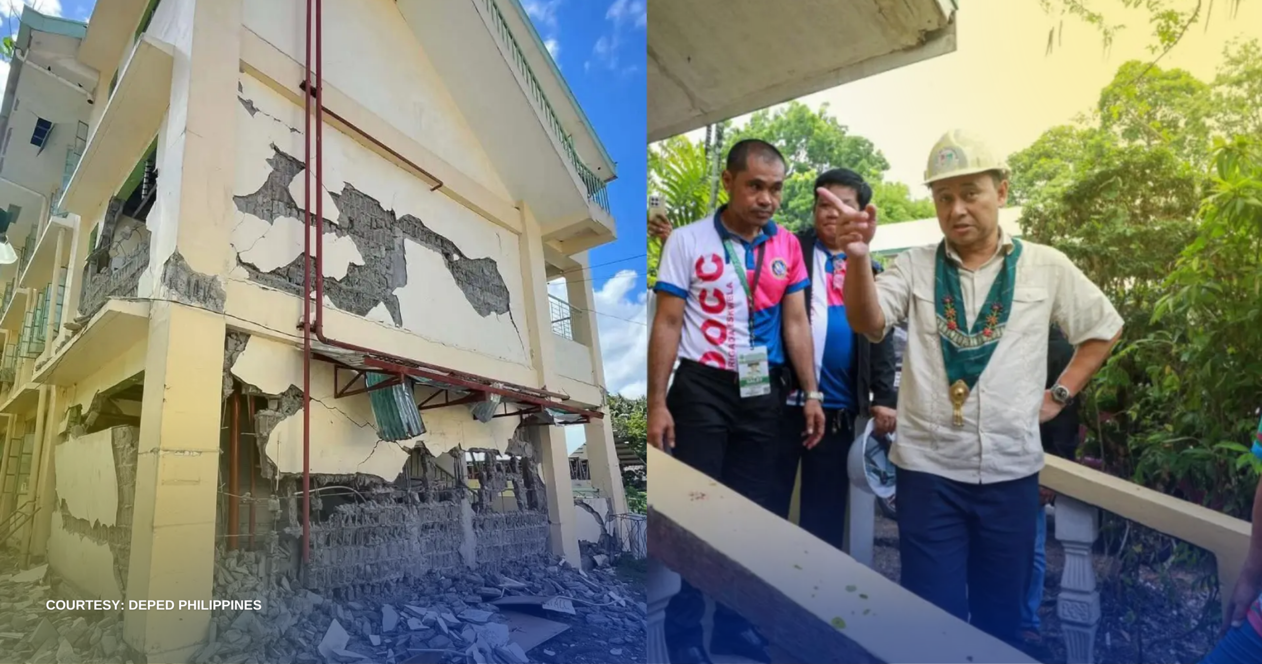 CLASS SUSPENSION SA MGA LUGAR NA NAAPEKTUHAN NG MALAKAS NA LINDOL SA MINDANAO, POSIBLENG TUMAGAL NG ILANG BUWAN