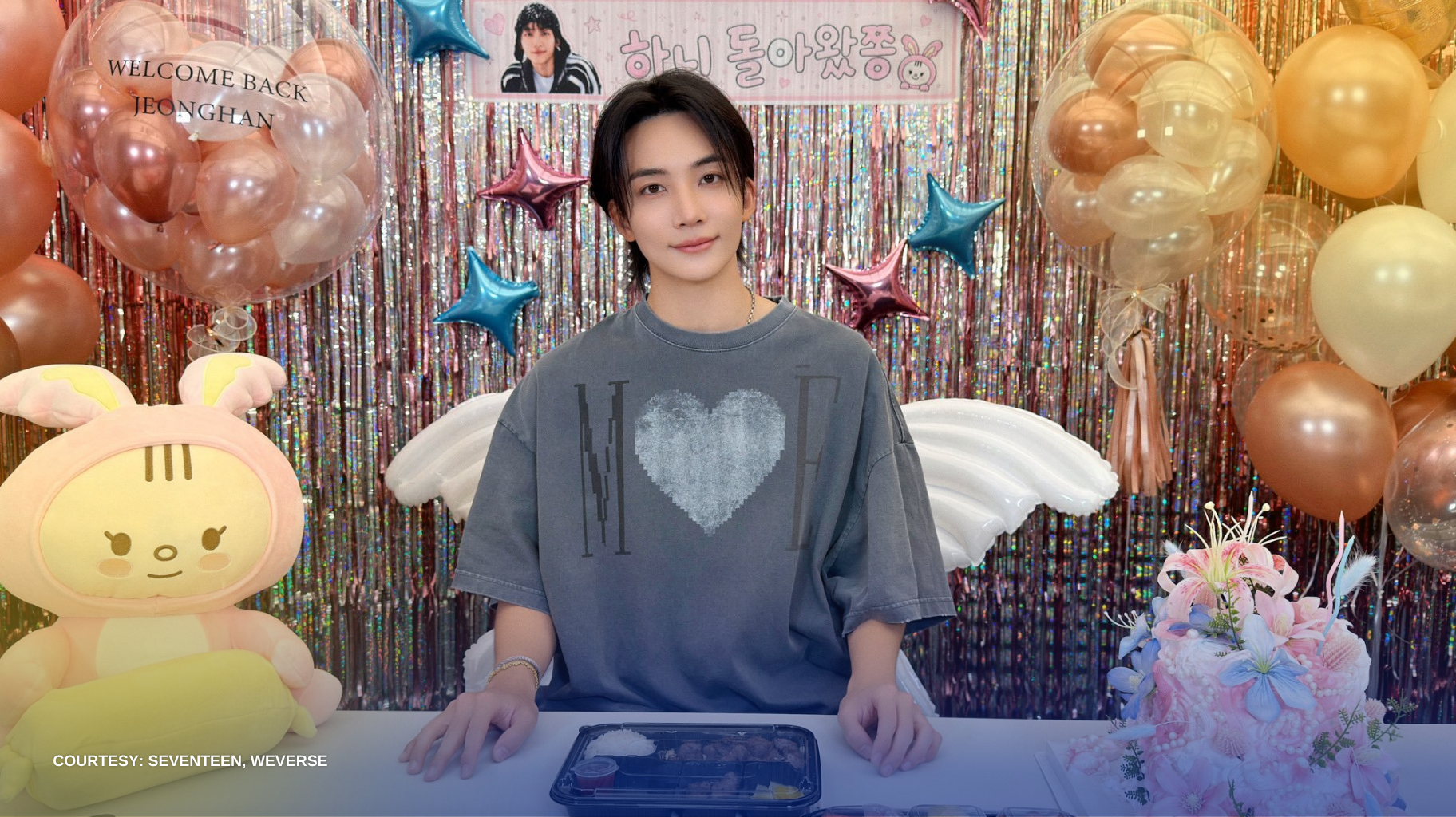 JEONGHAN NG SEVENTEEN, NAKUMPLETO NA ANG KANYANG MILITARY SERVICE; BINATI ANG FANS SA LIVESTREAM