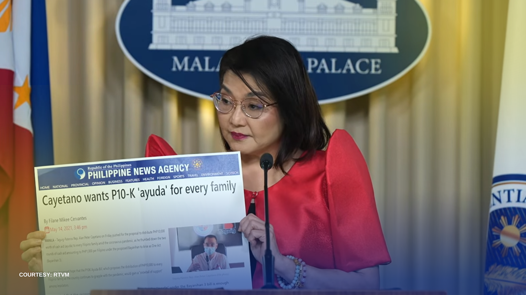 PALASYO, SINOPLA SI SEN. ALAN CAYETANO MATAPOS NITONG ISISI KAY PANGULONG MARCOS ANG NABIGONG P10K NA AYUDA