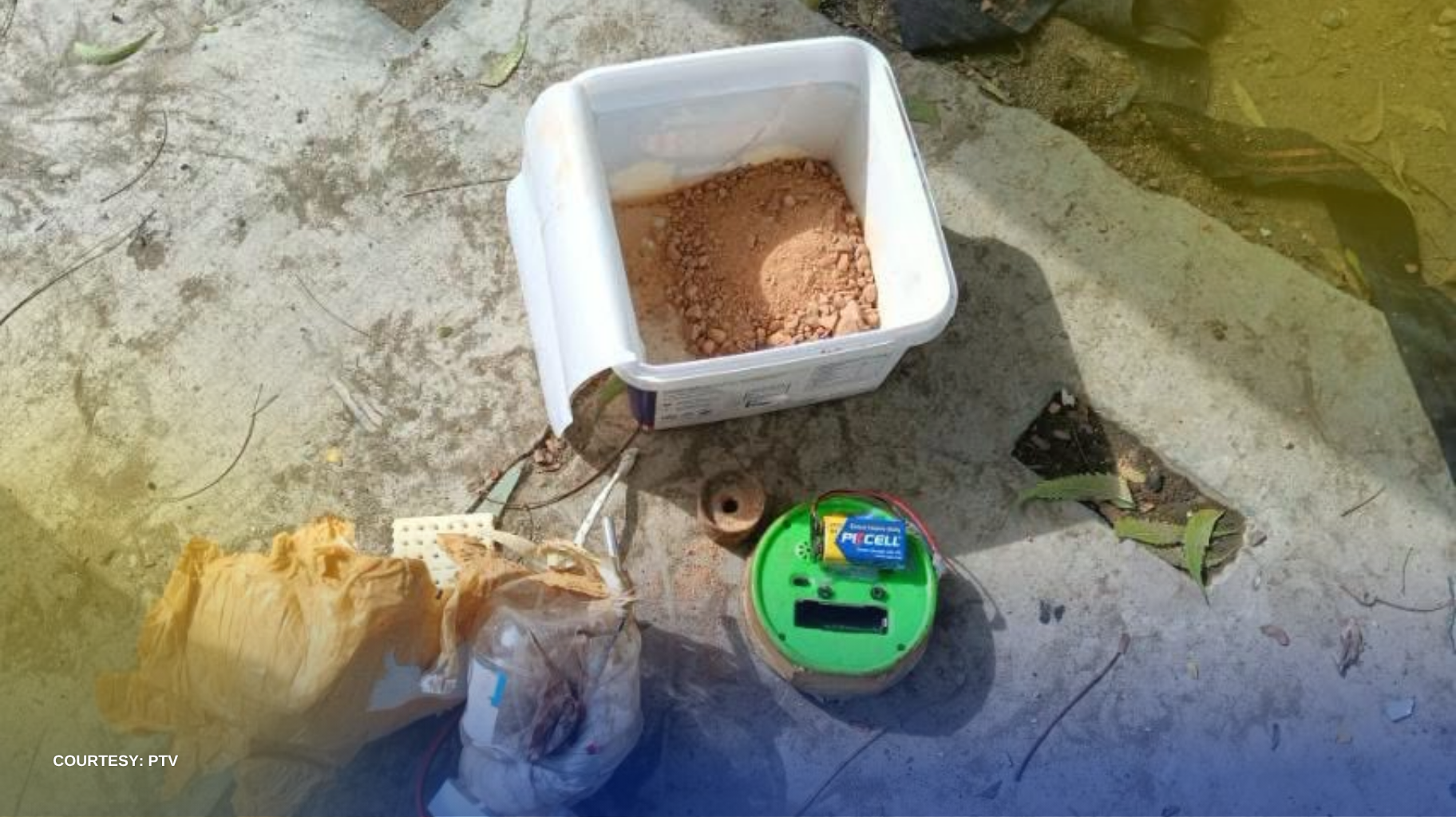 ISANG IMPROVISED EXPLOSIVE DEVISE, NATAGPUAN MALAPIT SA SENADO
