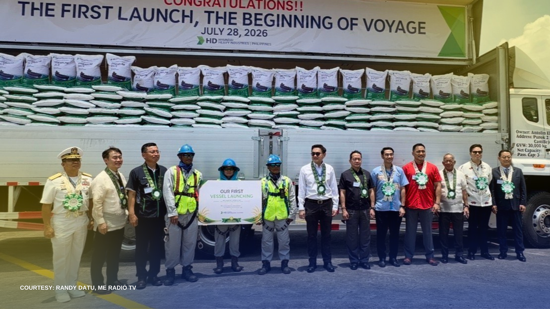 ORION JADE, UNANG BARKONG NATAPOS NG HD HYUNDAI PHILIPPINES, INILUNSAD SA DATING HANJIN SHIPYARD SA SUBIC