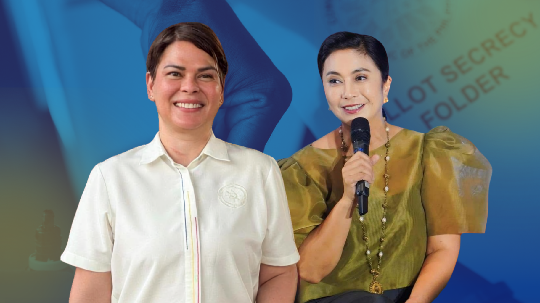 VP SARA DUTERTE AT MAYOR LENI ROBREDO, NANGUNA SA WR NUMERO 2028 PRESIDENTIAL SURVEY