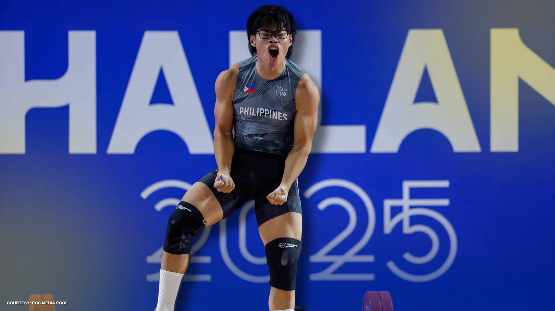 ALBERT IAN DELOS SANTOS, WAGI NG TATLONG GINTONG MEDALYA SA ASIAN YOUTH AND JUNIOR WEIGHTLIFTING CHAMPIONSHIPS