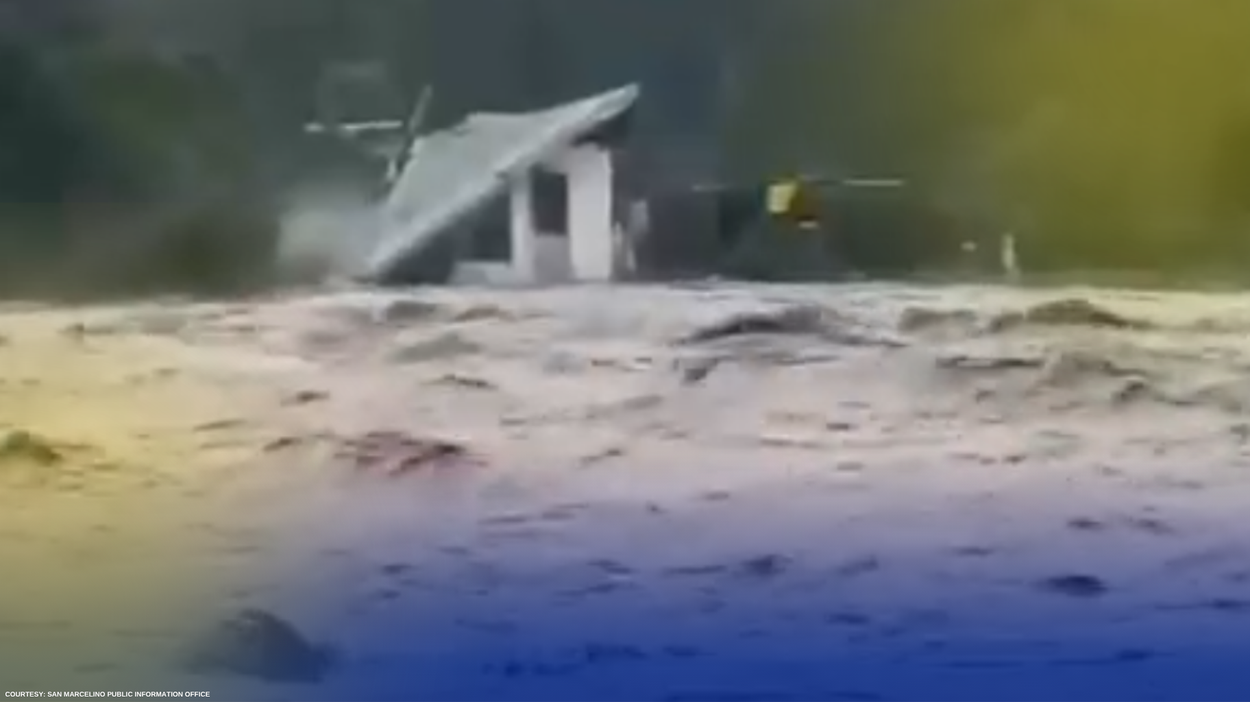 ISANG BAHAY, NASIRA MATAPOS BUMIGAY ANG DIKE SA STA. FE