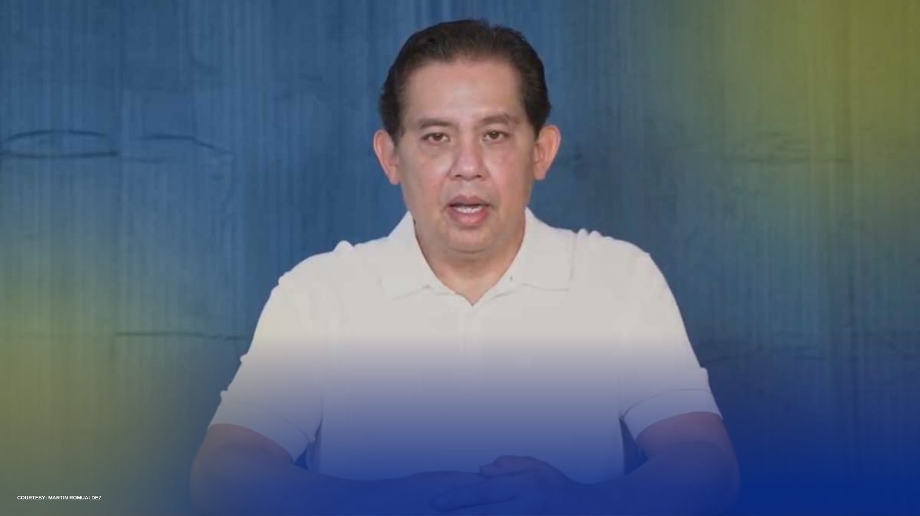 FORMER HOUSE SPEAKER MARTIN ROMUALDEZ, KINASUHAN NA NG PLUNDER SA SANDIGANBAYAN