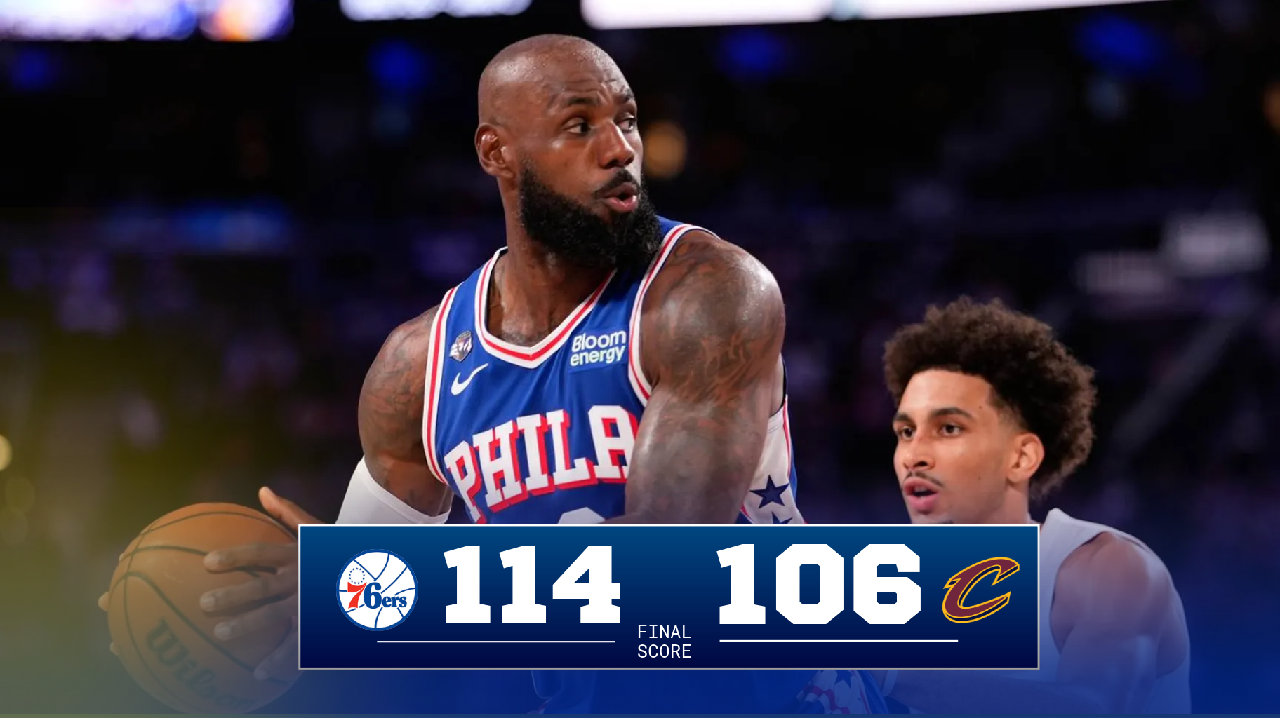 76ERS, WAGI LABAN SA CAVALIERS MATAPOS BURAHIN ANG 29 POINT-DEFICIT SA NBA REGULAR SEASON