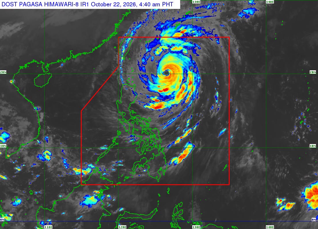 SUPER TYPHOON ROSAL, BAHAGYA PANG HUMINA