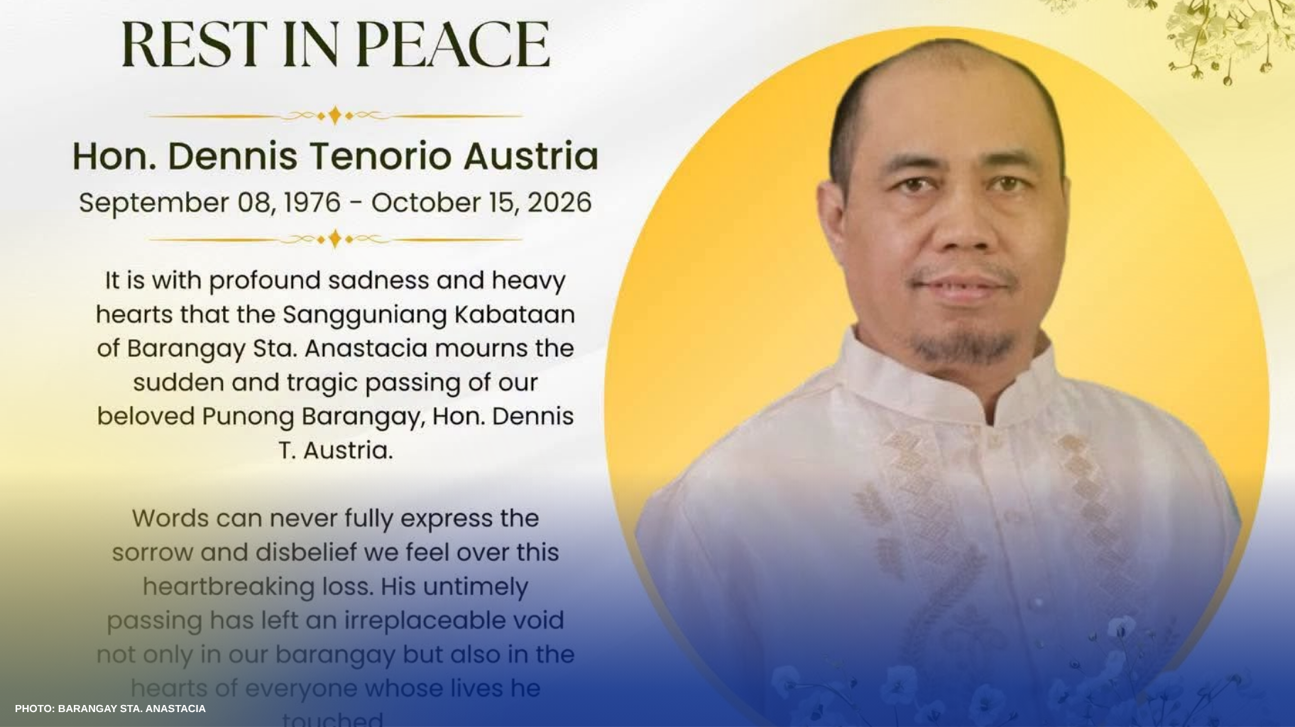 BRGY. CHAIRMAN, PINAGBABARIL NG RIDING IN TANDEM SA LOOB NG BAHAY SA BATANGAS