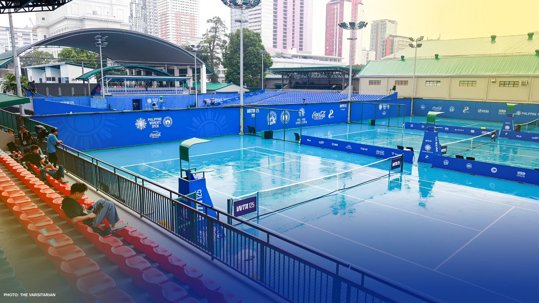 RIZAL MEMORIAL TENNIS CENTER, SASAILALIM SA UPGRADING BAGO ANG HOSTING NG PILIPINAS SA WTA 250